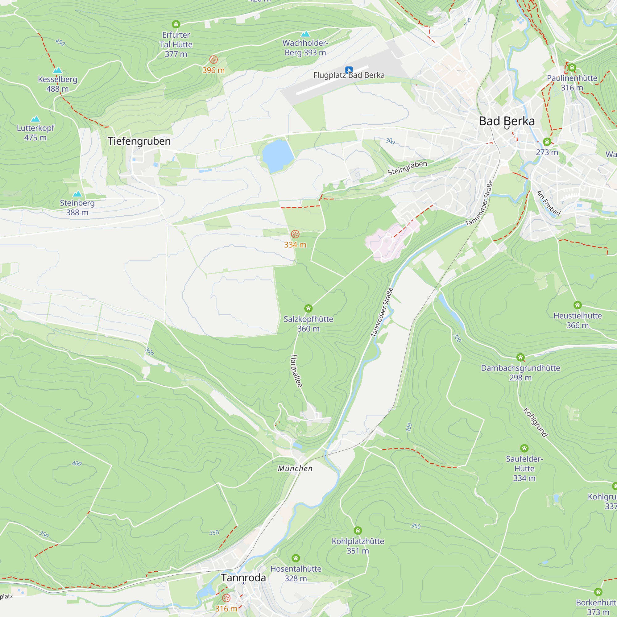 Salzkopfhütte map