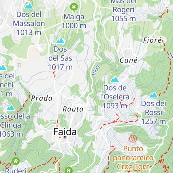 Map of Mas del Cristinot