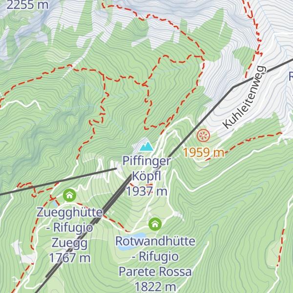 Map of Piffinger Köpfl