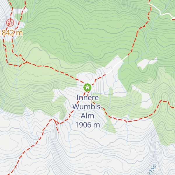 Map of Innere Wumbls-Alm