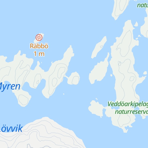 Map of Djupsundskullen
