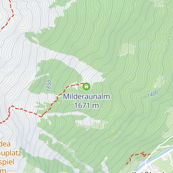 Map of Milderaunalm