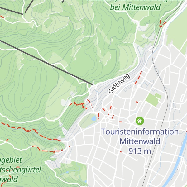Map of Kärntner Alm