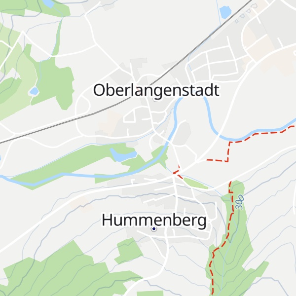 Map of Schloß Oberlangenstadt
