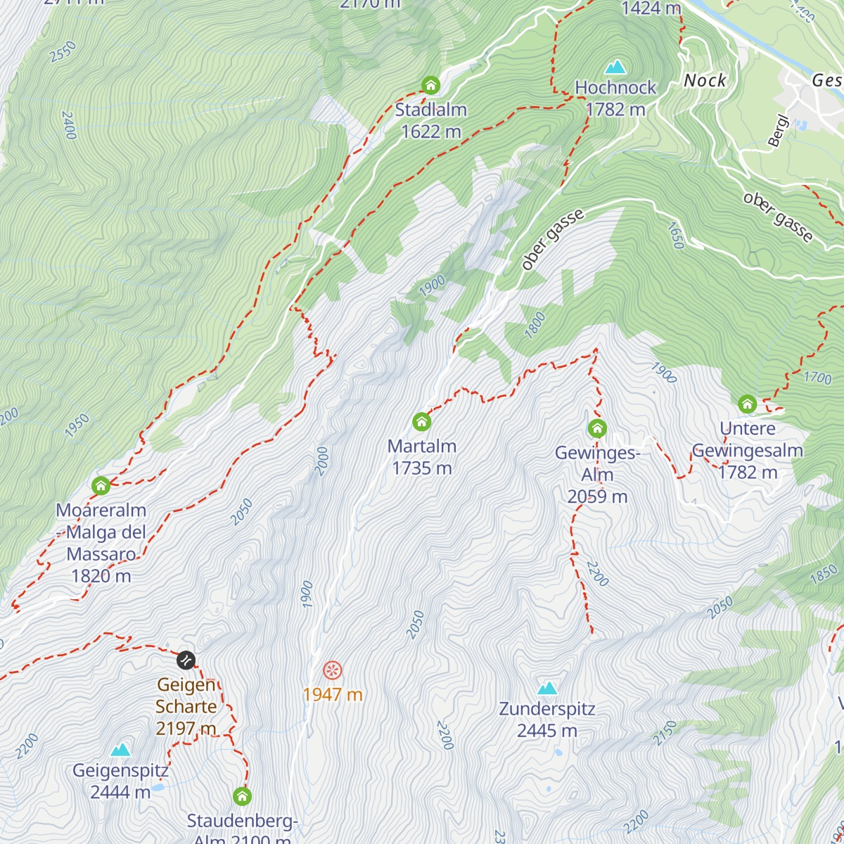 Martalm map