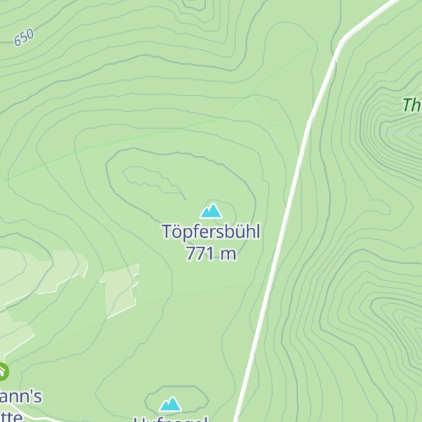 Map of Töpfersbühl