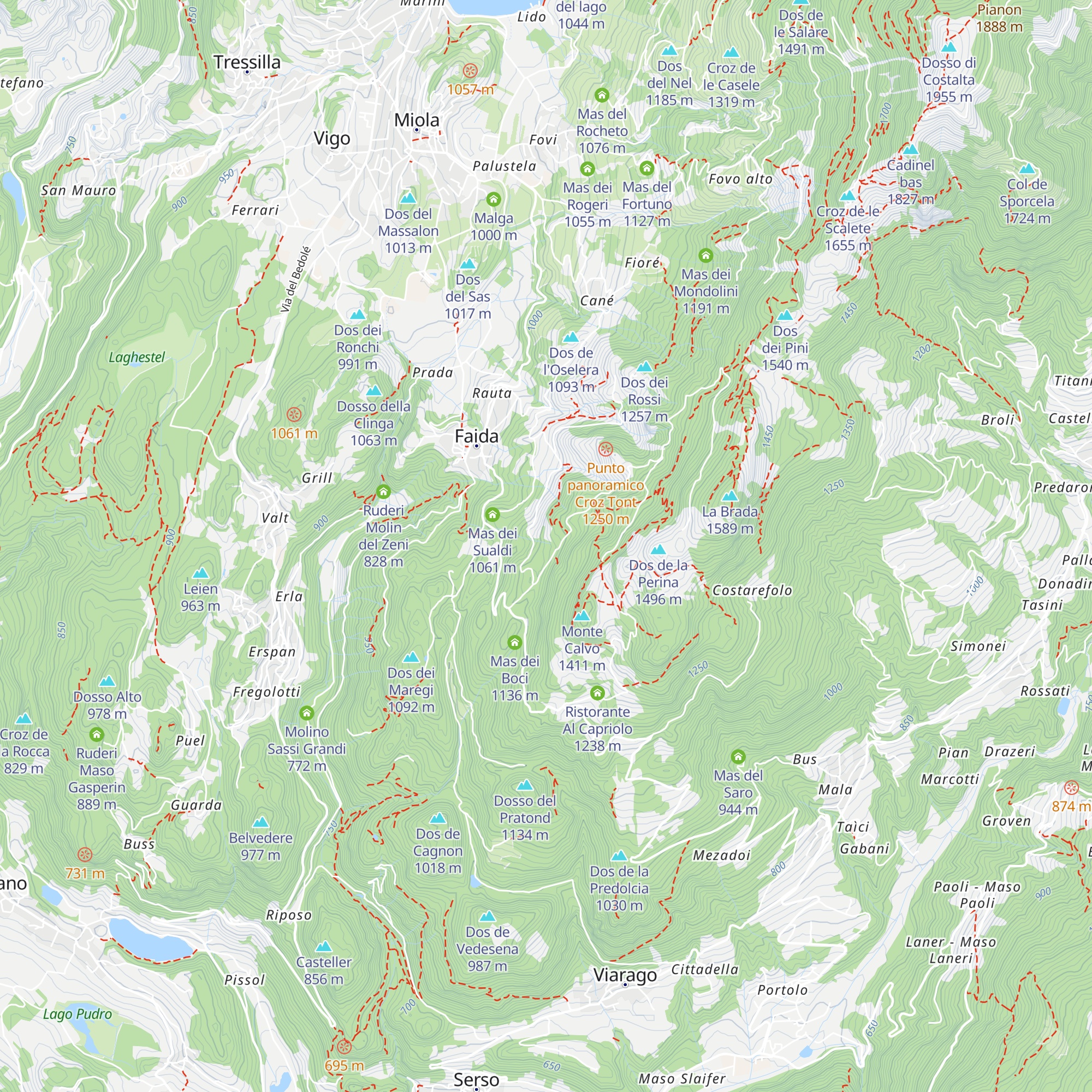 Mas dela Bolp map
