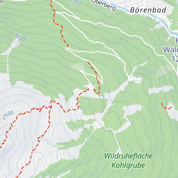 Map of Brandstatt Alm