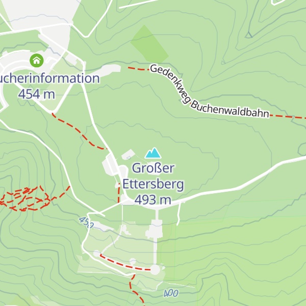 Map of Großer Ettersberg