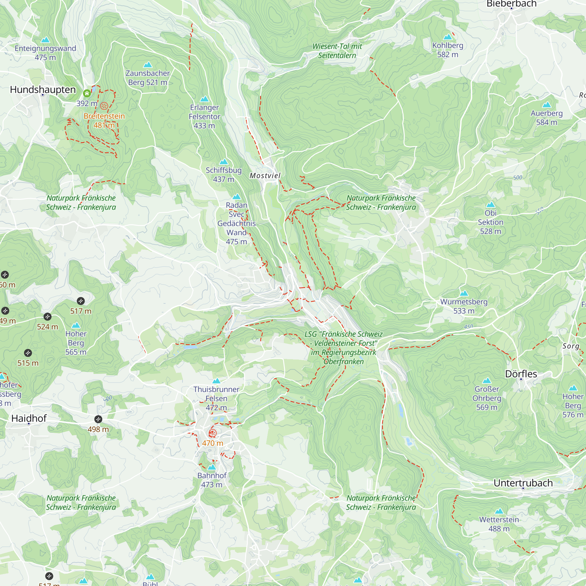 Tourist Information map