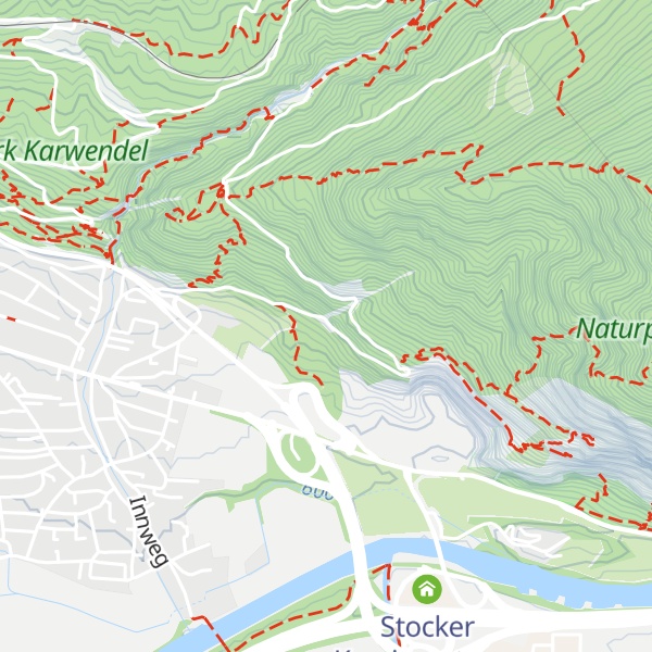 Map of Hochbehälter Geistbühel