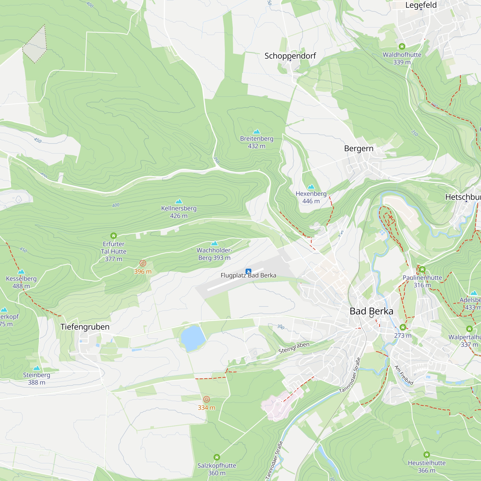 Wacholderberghütte map
