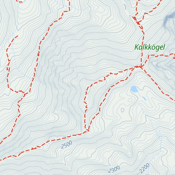Map of Gamskogel