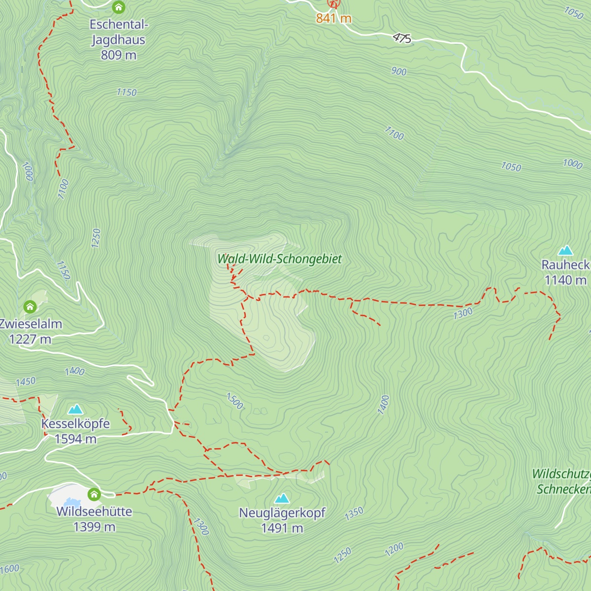 Simetsberg Diensthütte map