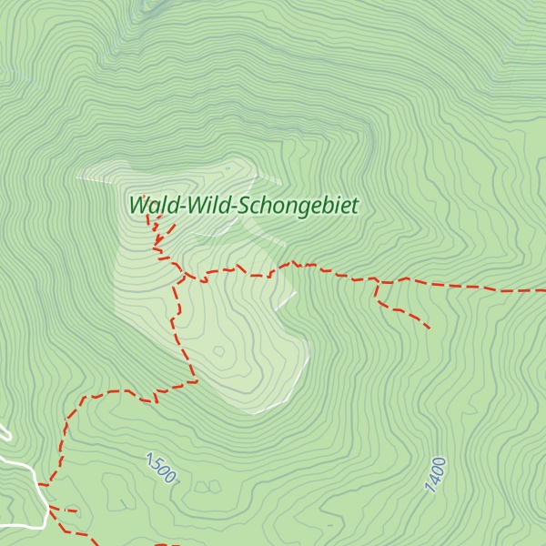 Map of Simetsberg Diensthütte