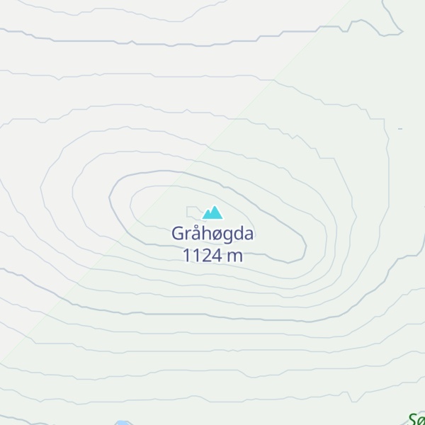 Map of Gråhøgda