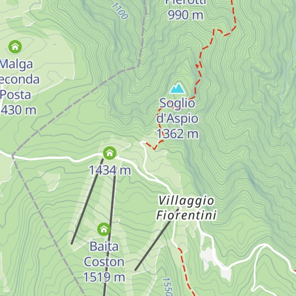 Map of Baita al sole