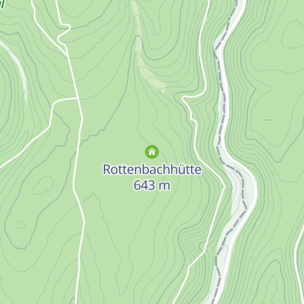 Map of Rottenbachhütte