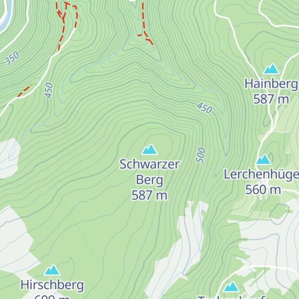 Map of Schwarzer Berg