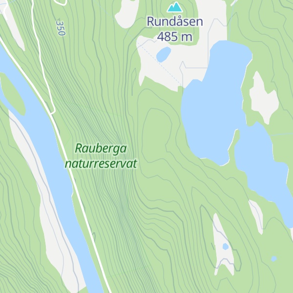 Map of Rødberga