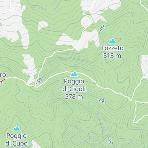 Map of Poggio di Cigoli