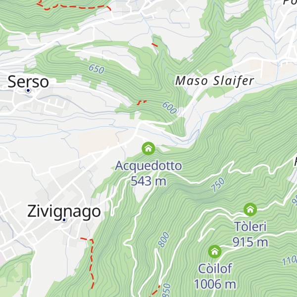 Map of Acquedotto