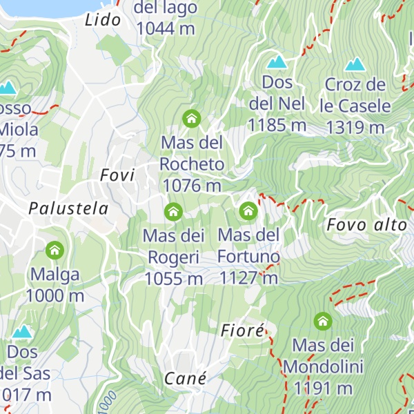 Map of Mas del Ligio