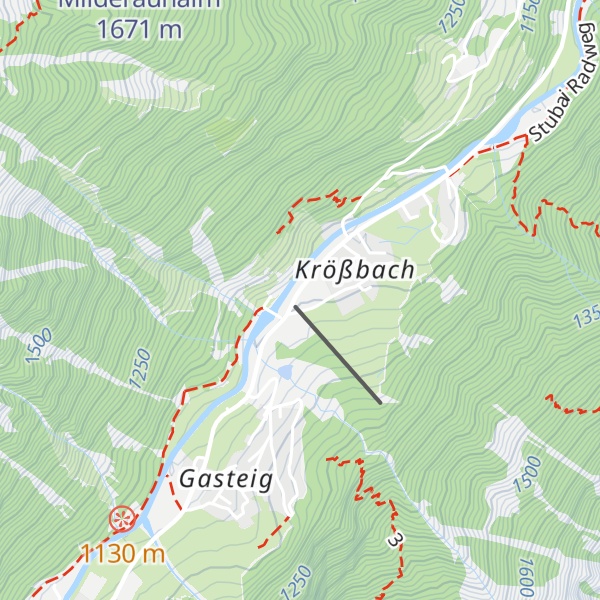 Map of Skialm Krößbach