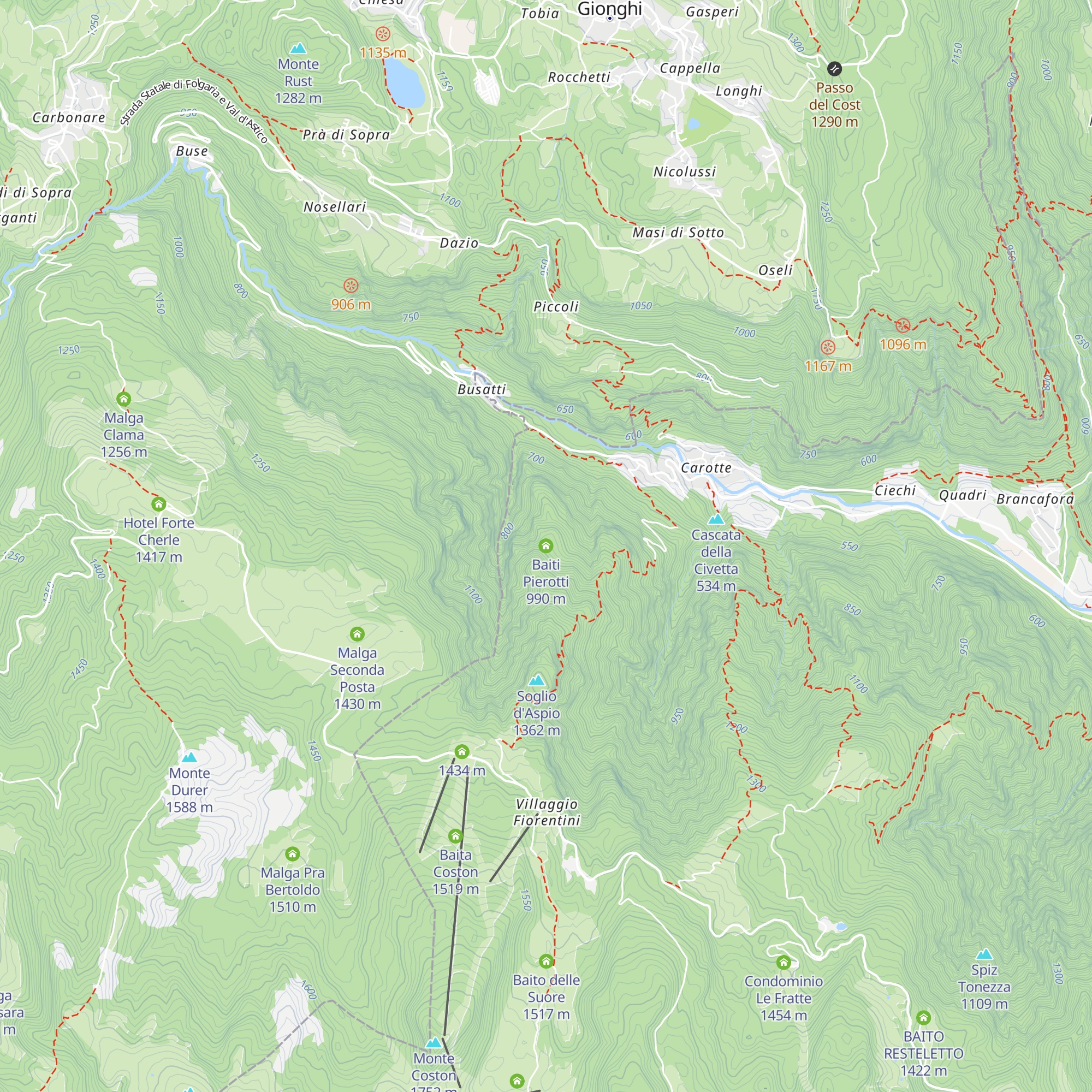 Baiti Pierotti map
