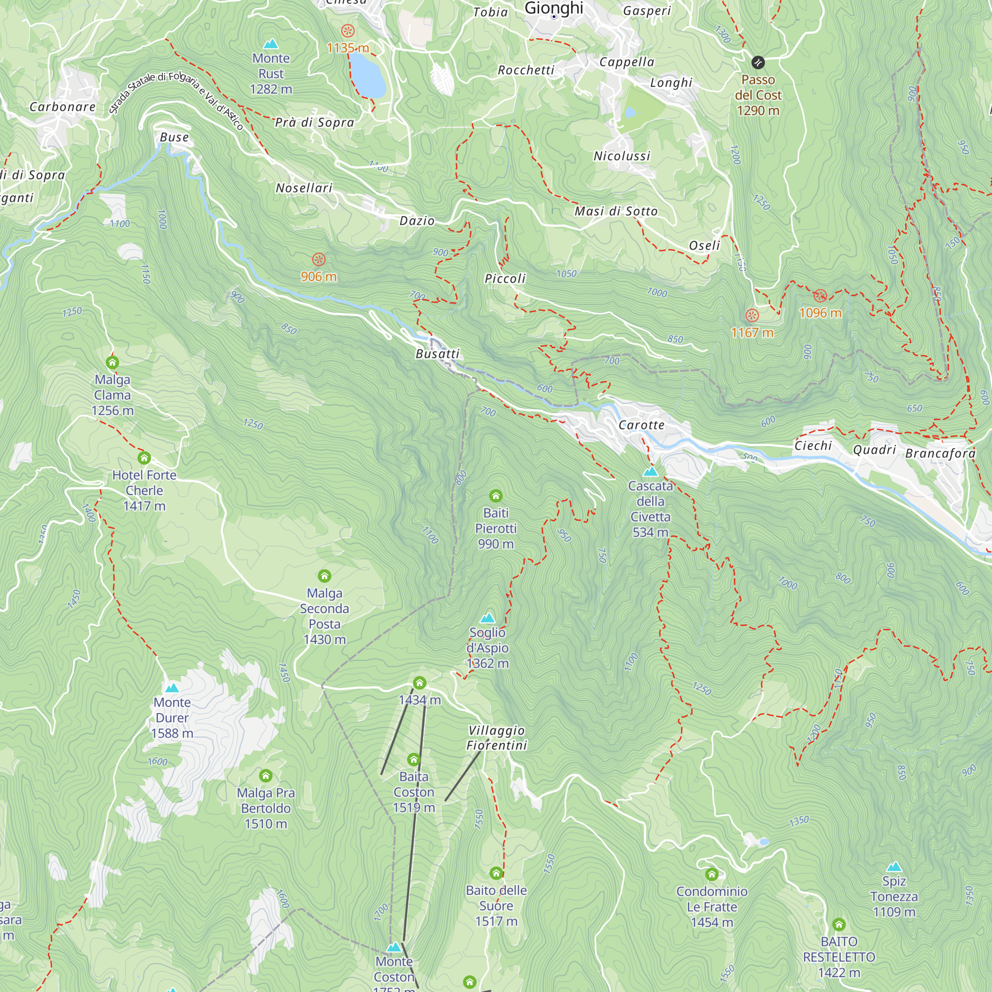 Baiti Pierotti map