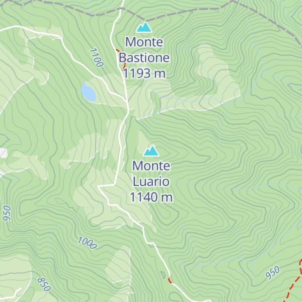 Map of Monte Luario