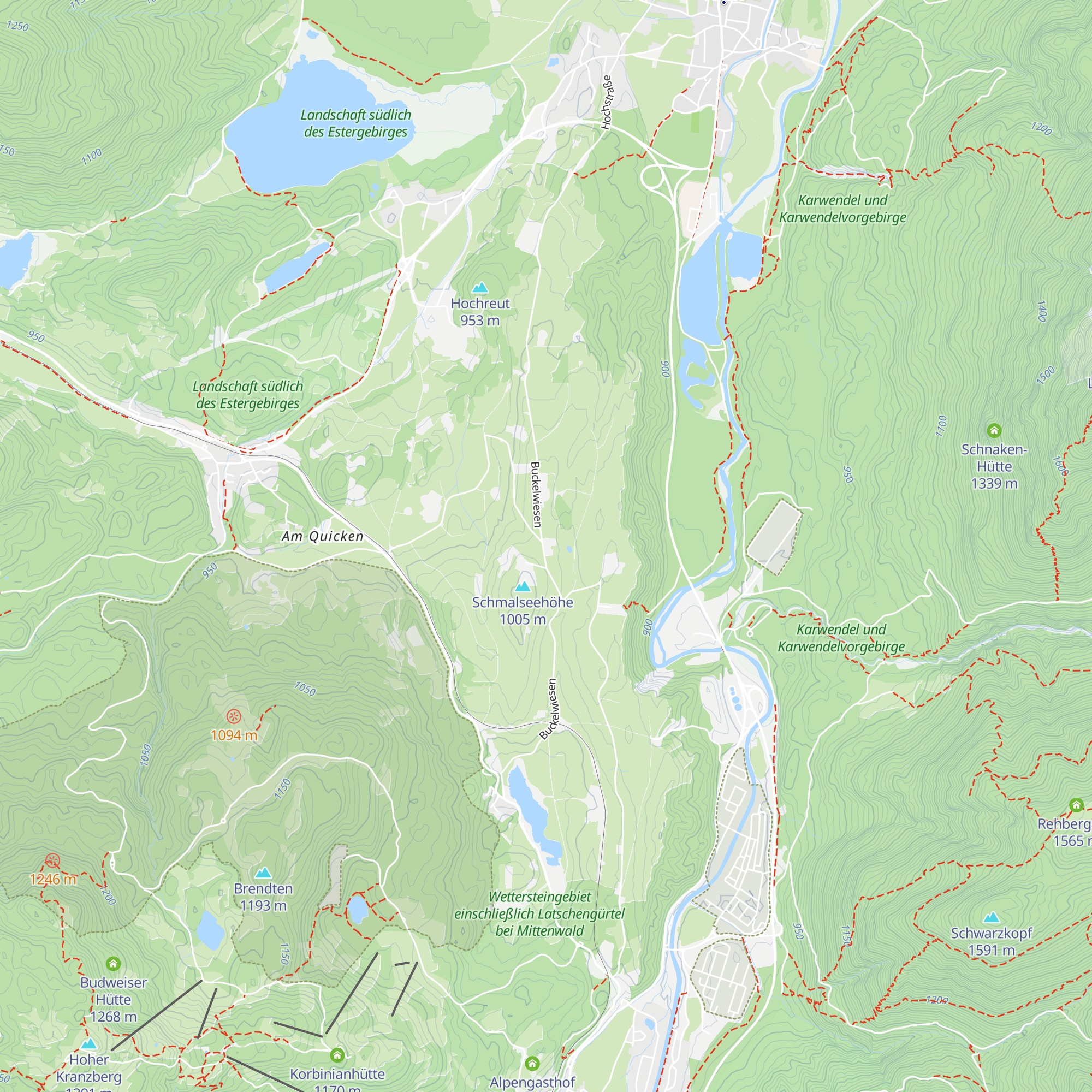 Goas-Alm map