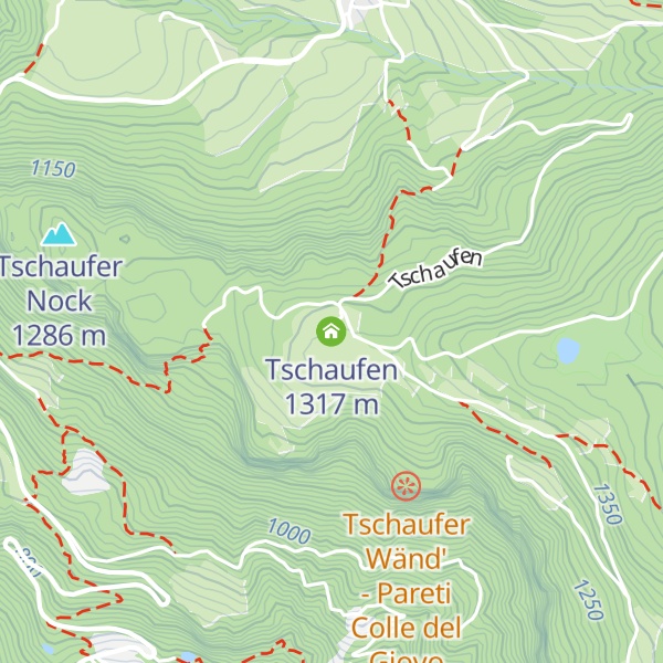 Map of Tschaufen