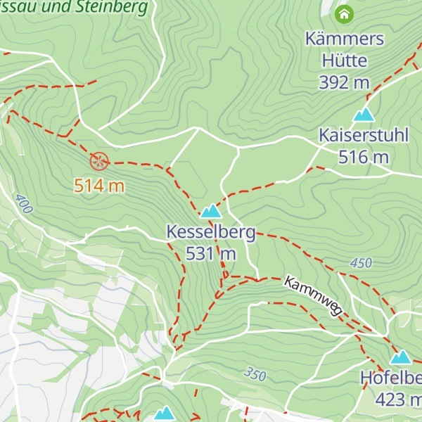 Map of Kesselberg