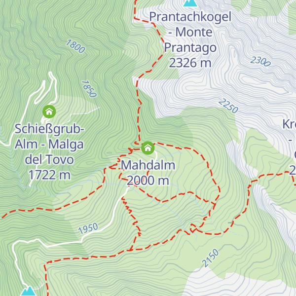 Map of Mahdalm