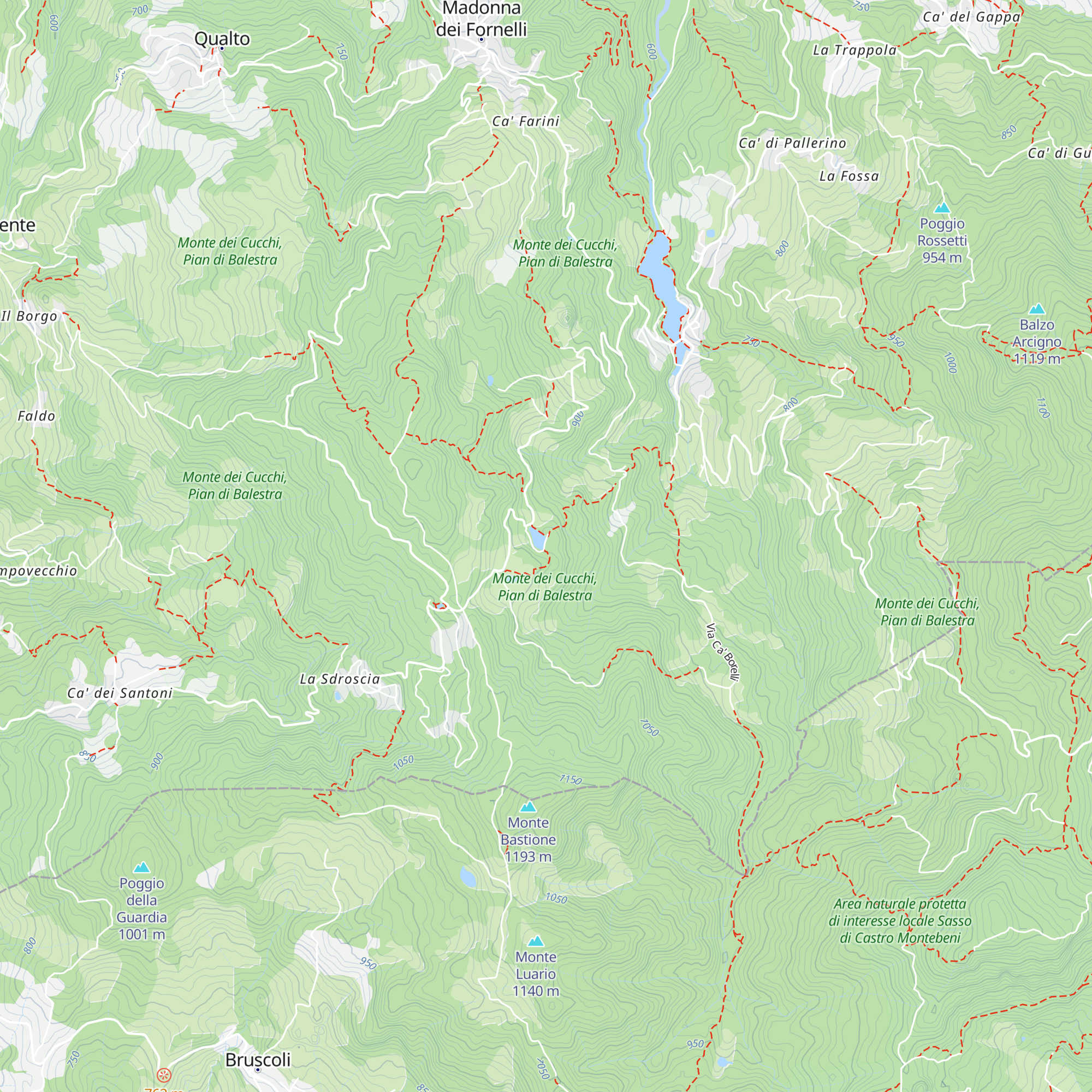 Rifugio Rioletta map