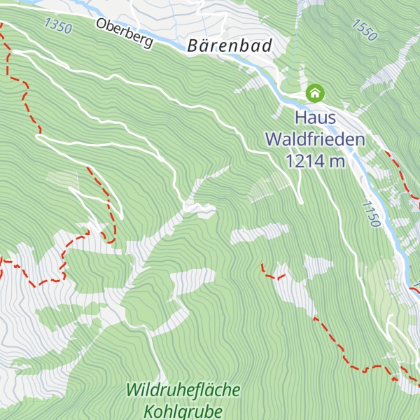 Map of Auffangalm