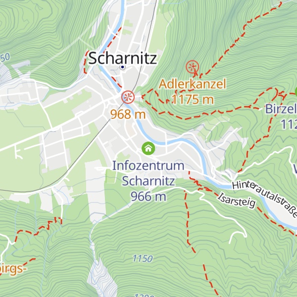 Map of Infozentrum Scharnitz
