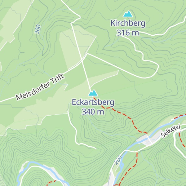 Map of Eckartsberg