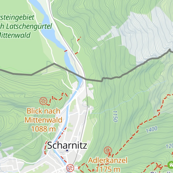 Map of Zählerhaus
