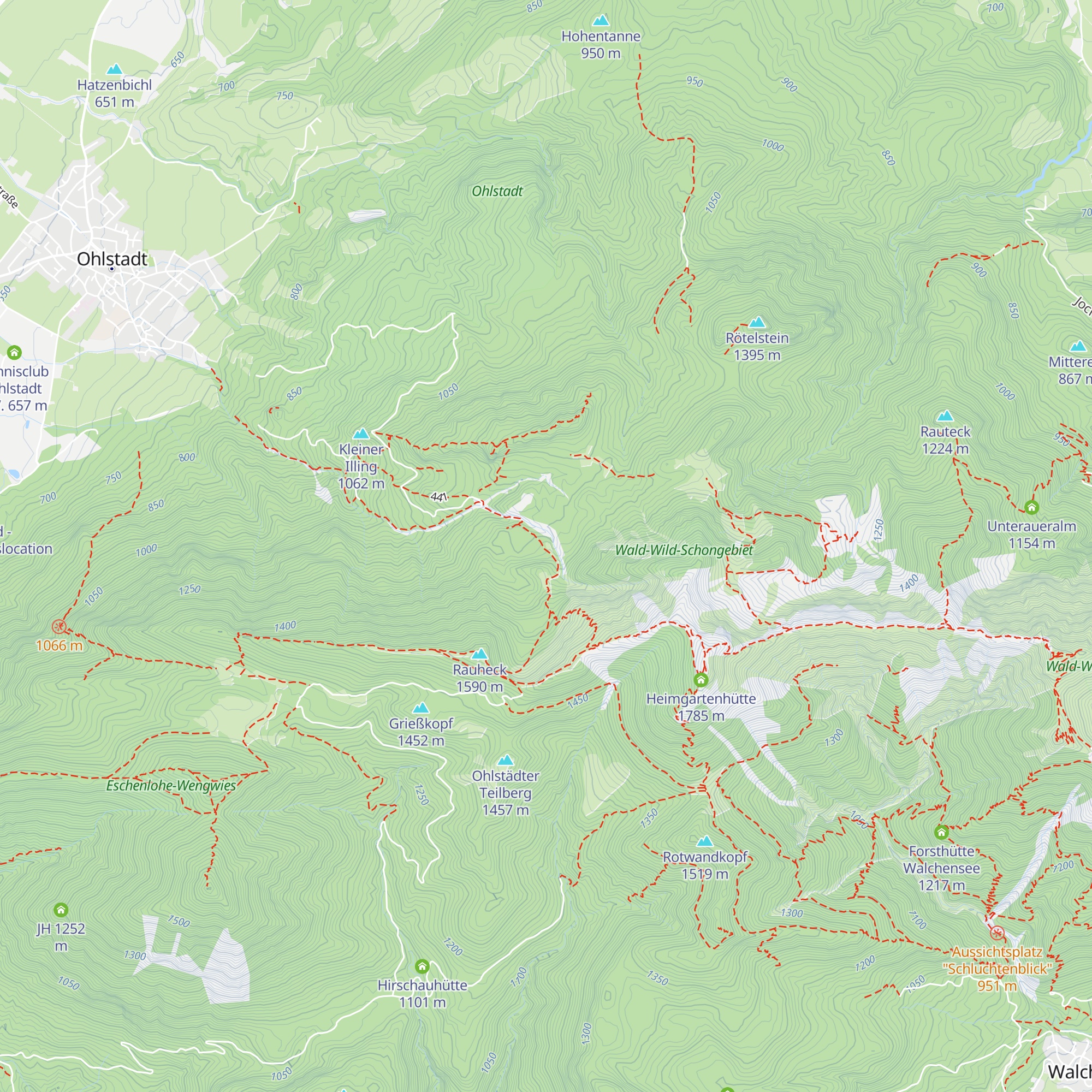 Bärenfleckhütte map