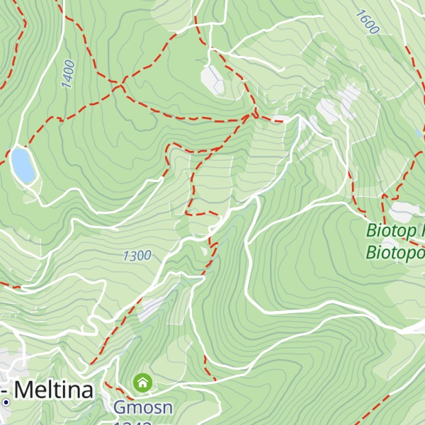 Map of Linger Alm