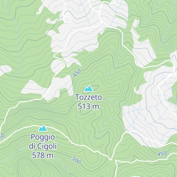 Map of Tozzeto