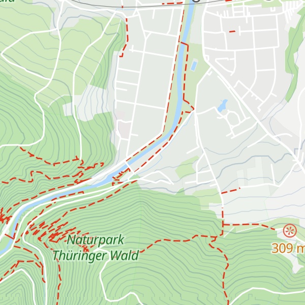 Map of Flößerhütte