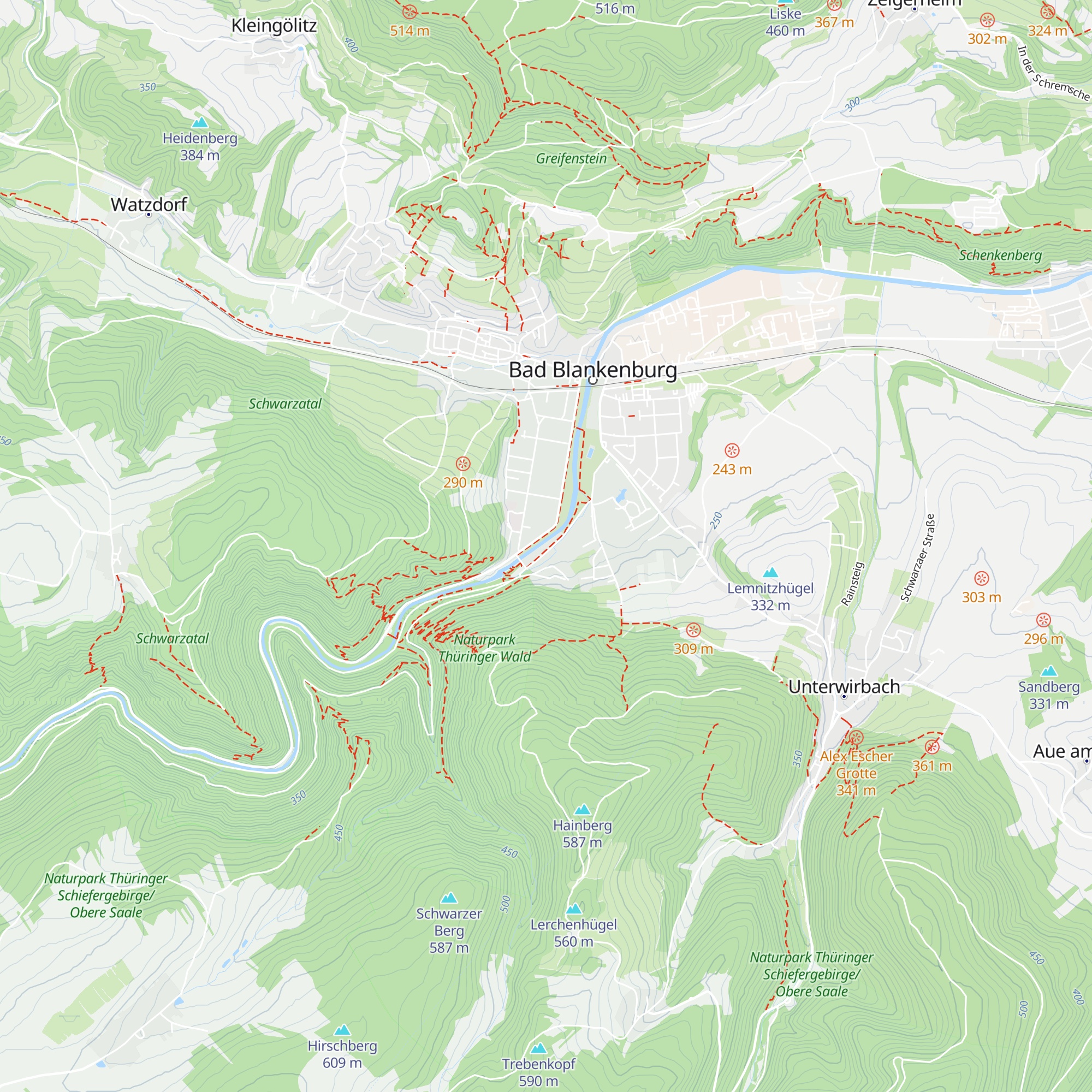 Flößerhütte map