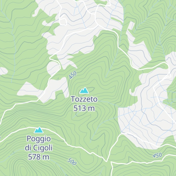 Map of Poggio Verde