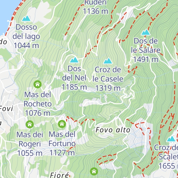 Map of Mas del Bergagni