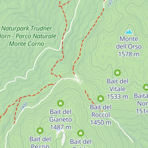 Map of Bait del Rodar