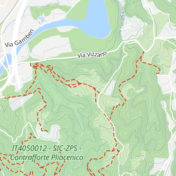 Map of Poggio Picchio