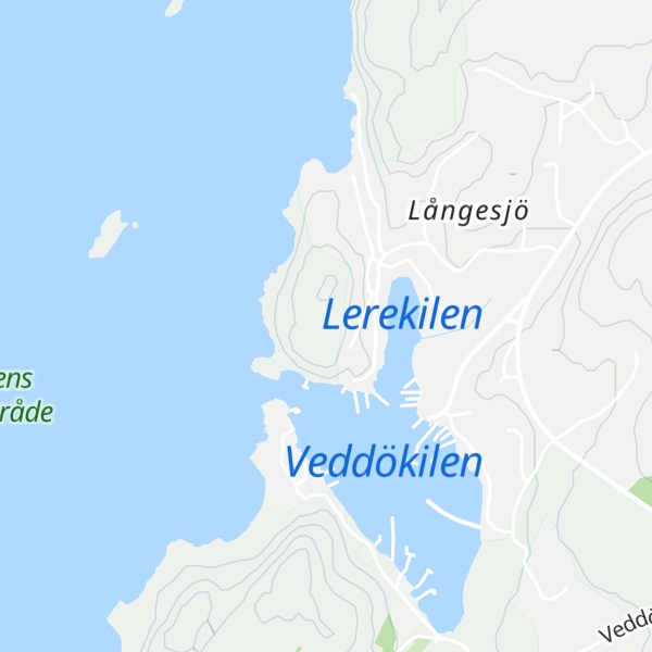 Map of Norra Minnekullen